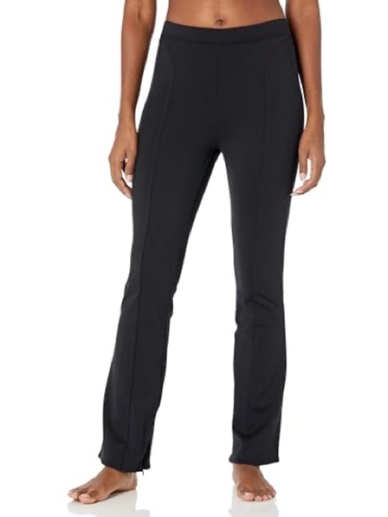 ALO Yoga Pants - ALO Yoga Black Boot-Cut Flare Pull-On Pants